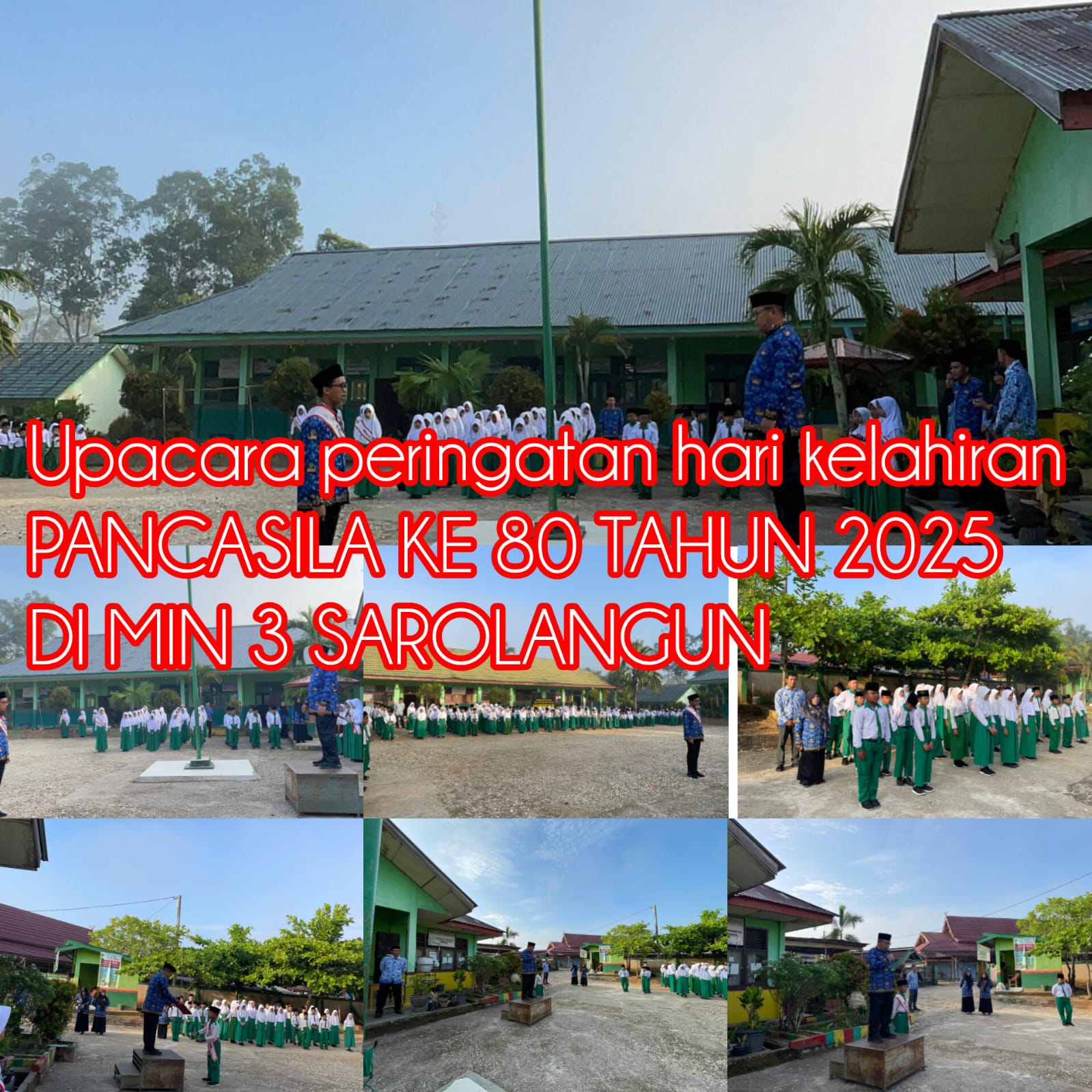 MIN 3 SAROLANGUN Gelar Upacara Peringatan Hari Kesaktian Pancasila MIN 3 SAROLANGUN Gelar Upacara Peringatan Hari Kesaktian Pancasila