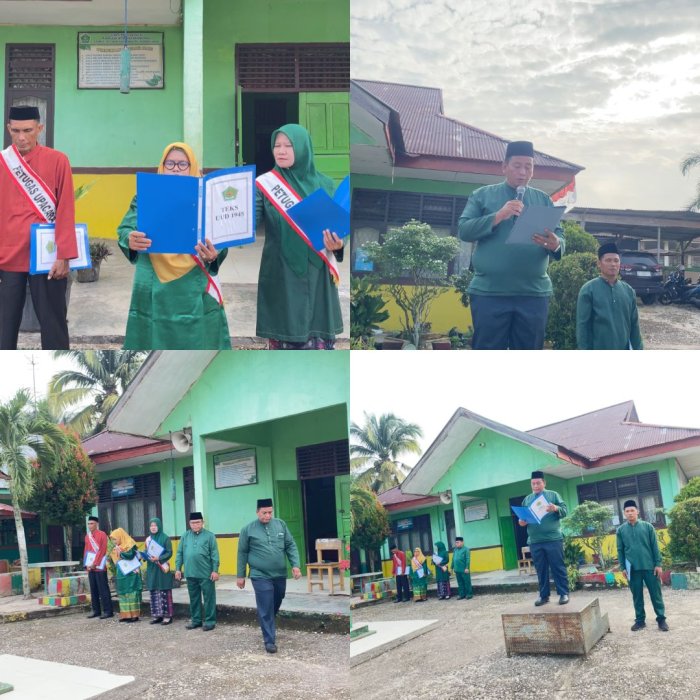 MIN 3 Sarolangun Gelar Upacara HUT Provinsi Jambi ke-69