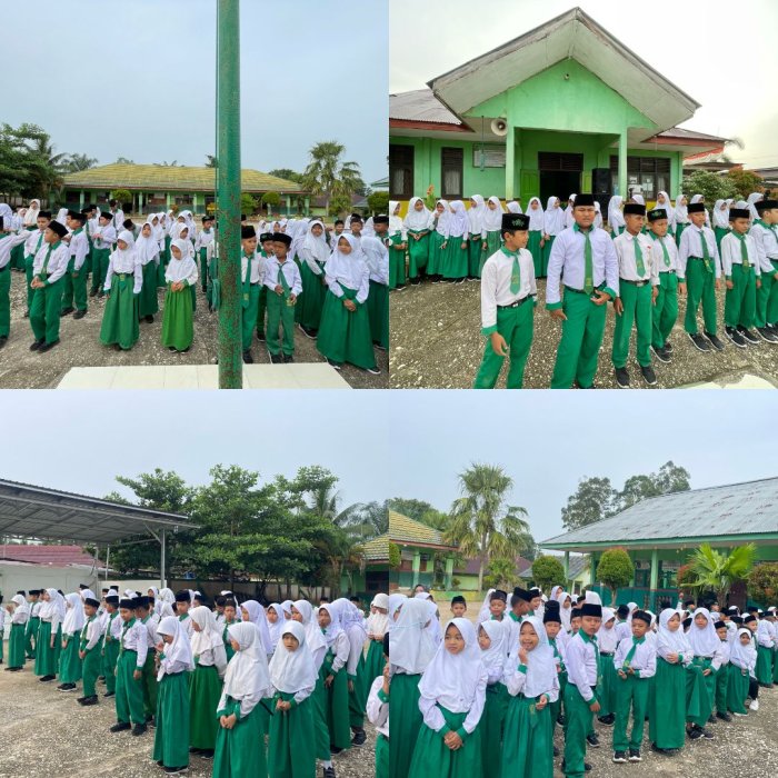 Tingkatkan Religiusitas, Siswa MIN 3 Sarolangun Rutin Laksanakan Apel Pagi dan Literasi Surah Pendek setiap Selasa