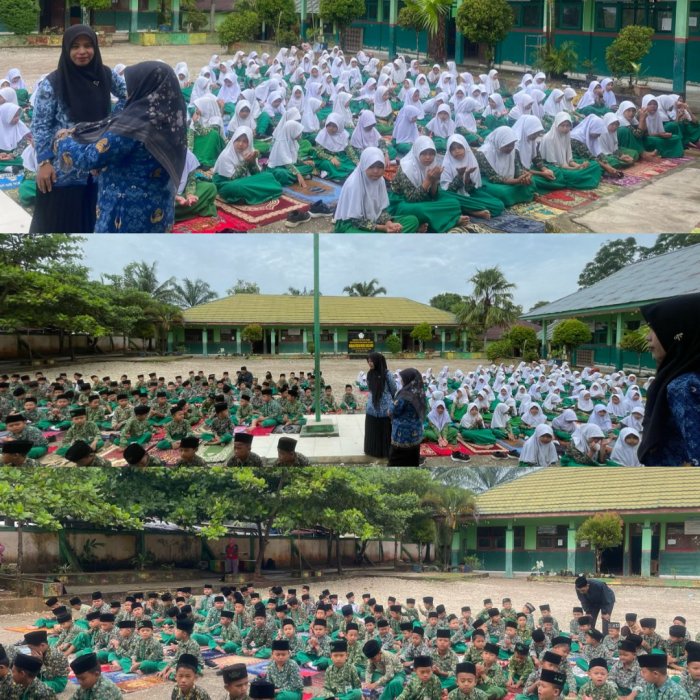 MIN 3 Sarolangun Gelar Praktek Salat Rutin Setiap Rabu Pagi