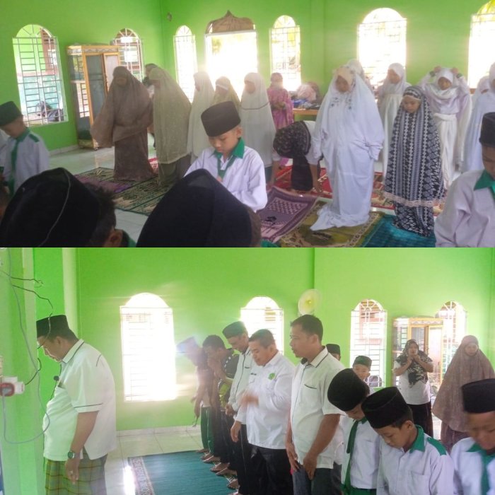 MIN 3 Sarolangun melaksanakan sholat zhuhur bersama