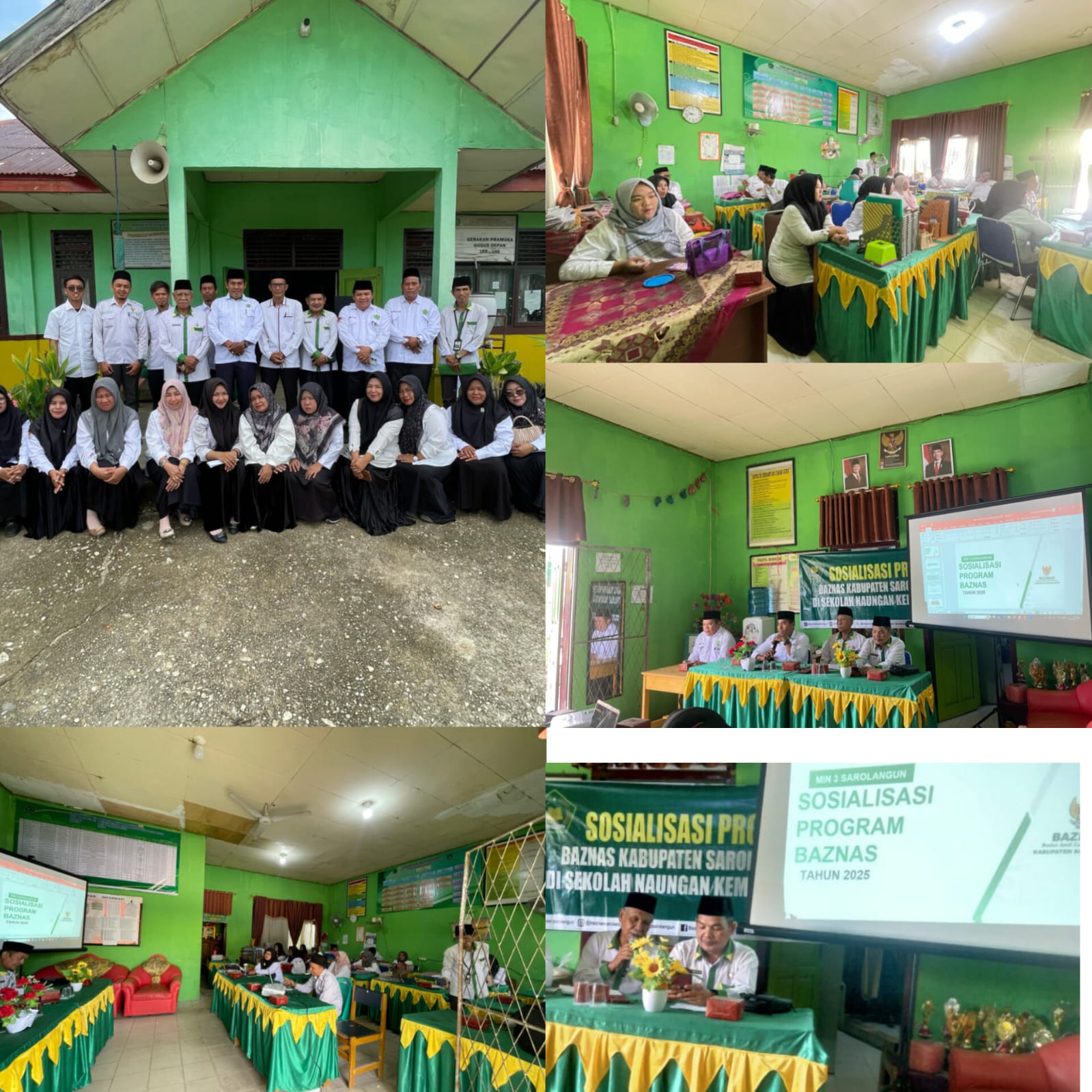 MIN 3 SAROLANGUN MENDAPAT KUNJUNGAN LANGSUNG DARI KASI MAPENDA KEMENAG Kab. SAROLANGUN