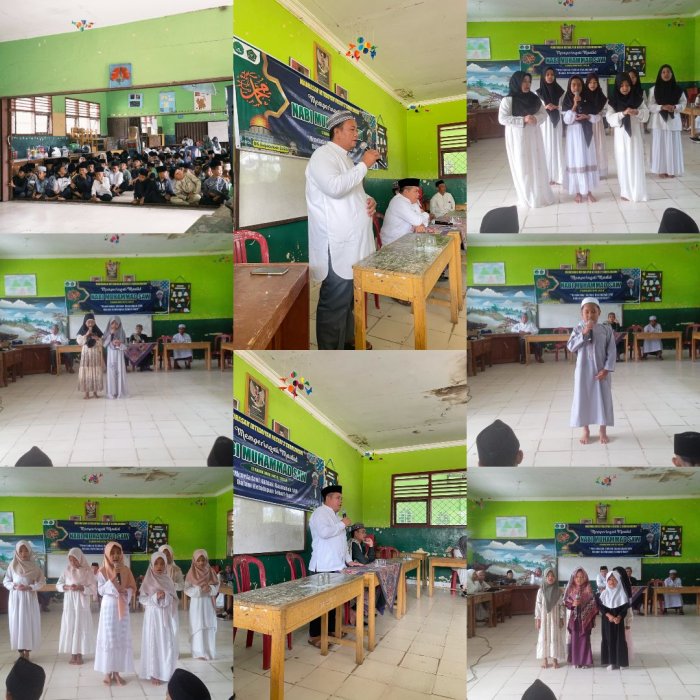 MIN 3 Sarolangun Memperingati maulid nabi Muhammad Saw