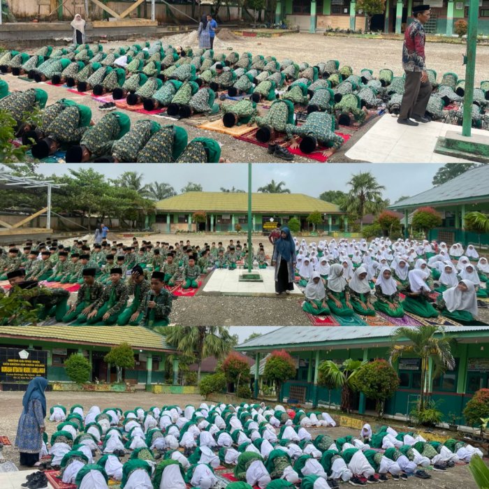 Siswa Kelas 6A Pimpin Praktek Salat Pagi di Sekolah Siswa Kelas 6A Pimpin Praktek Salat Pagi di Sekolah