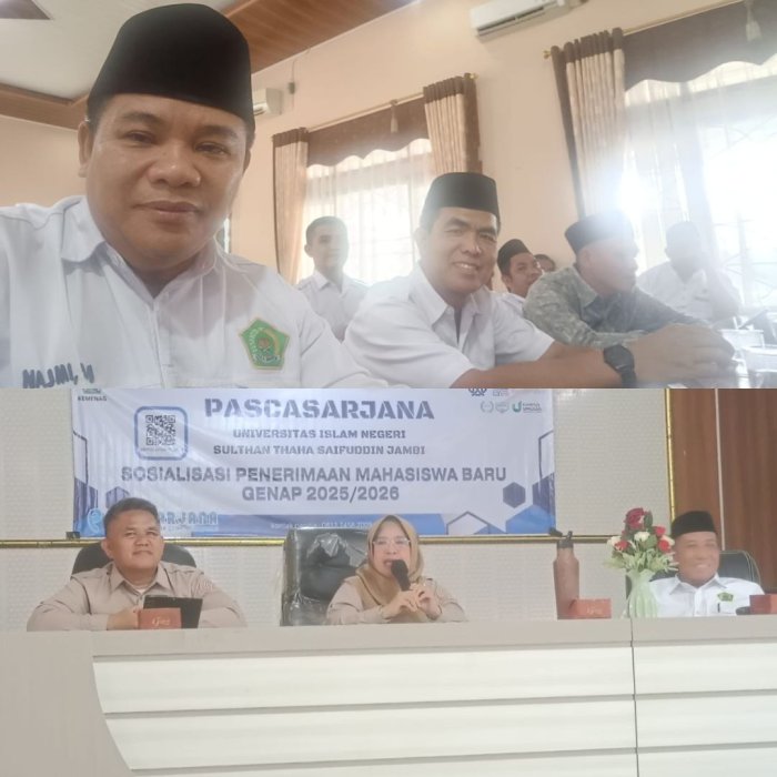 Siap dorong guru lanjut studi, Kepala madrasah hadiri sosialisasi pascasarjana UIN STS Jambi